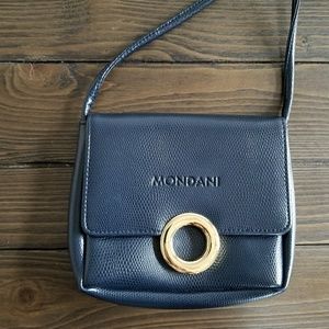 Mondani New York Navy Bag Gold